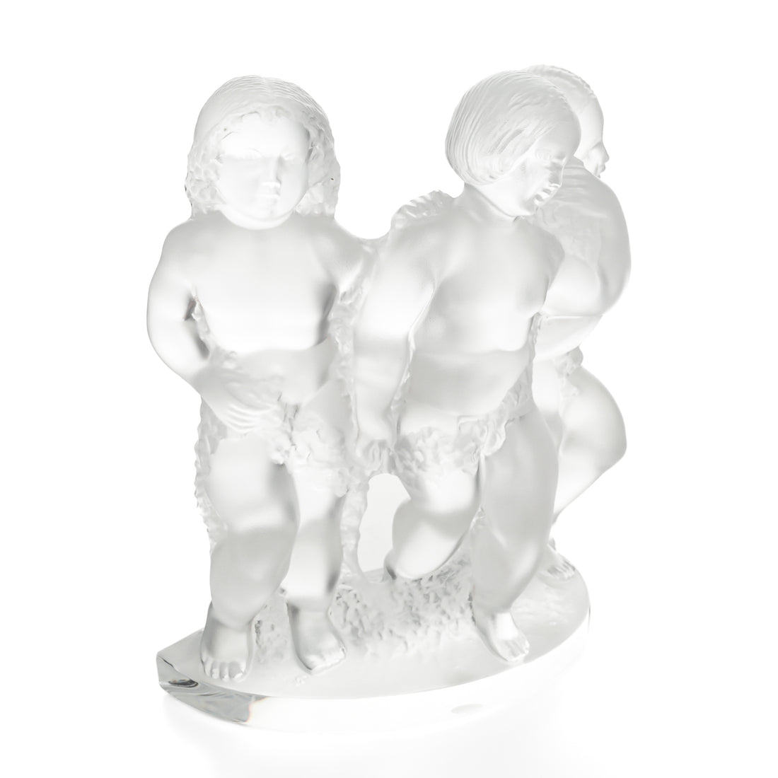 LALIQUE Figurine Luxembourg Cherubs