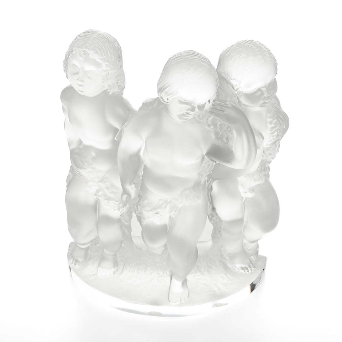 LALIQUE Figurine Luxembourg Cherubs