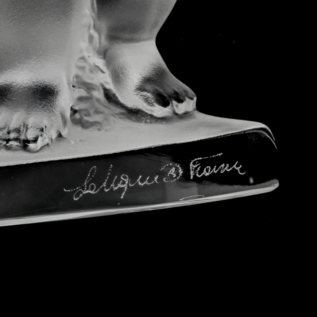 LALIQUE Figurine Luxembourg Cherubs