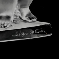 LALIQUE Figurine Luxembourg Cherubs