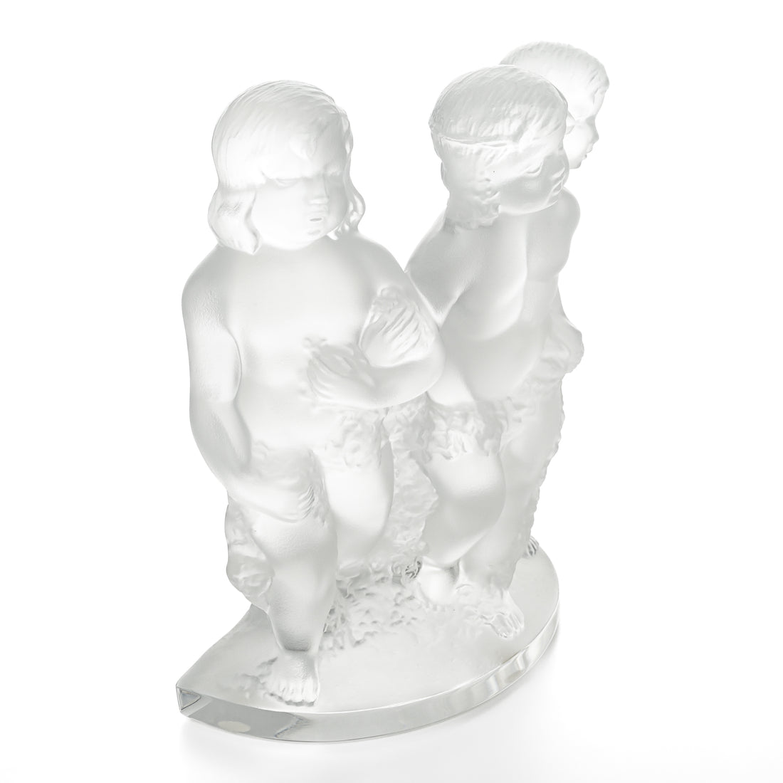 LALIQUE Figurine Luxembourg Cherubs