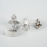 Silver Plt Lion Head Cufflinks
