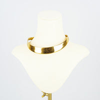 JACOB HULL Gold Tone Open Collar Necklace