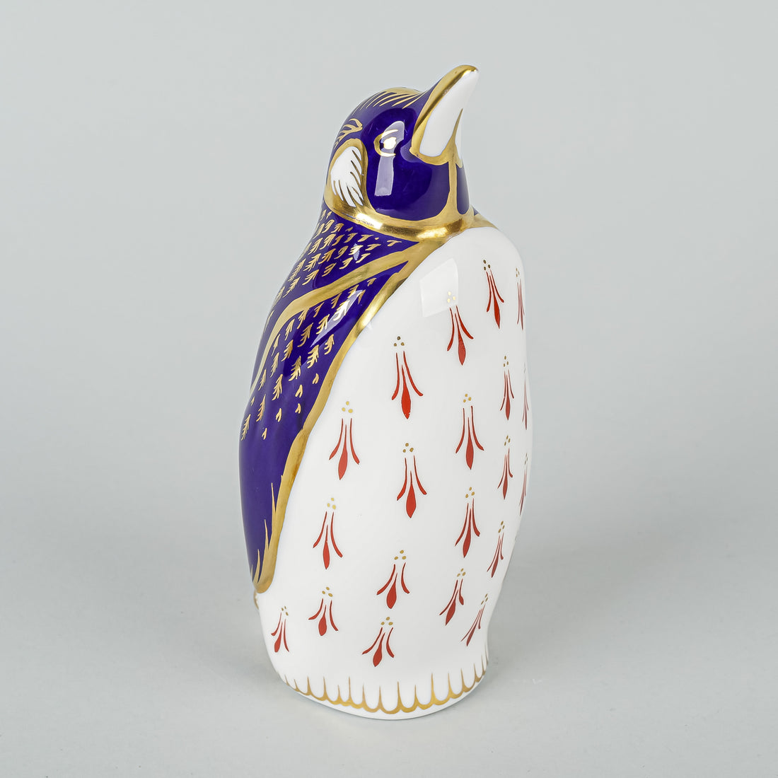 ROYAL CROWN DERBY Paperweight Penguin  Original Collection
