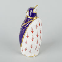 ROYAL CROWN DERBY Paperweight Penguin  Original Collection