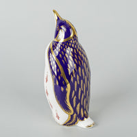 ROYAL CROWN DERBY Paperweight Penguin  Original Collection