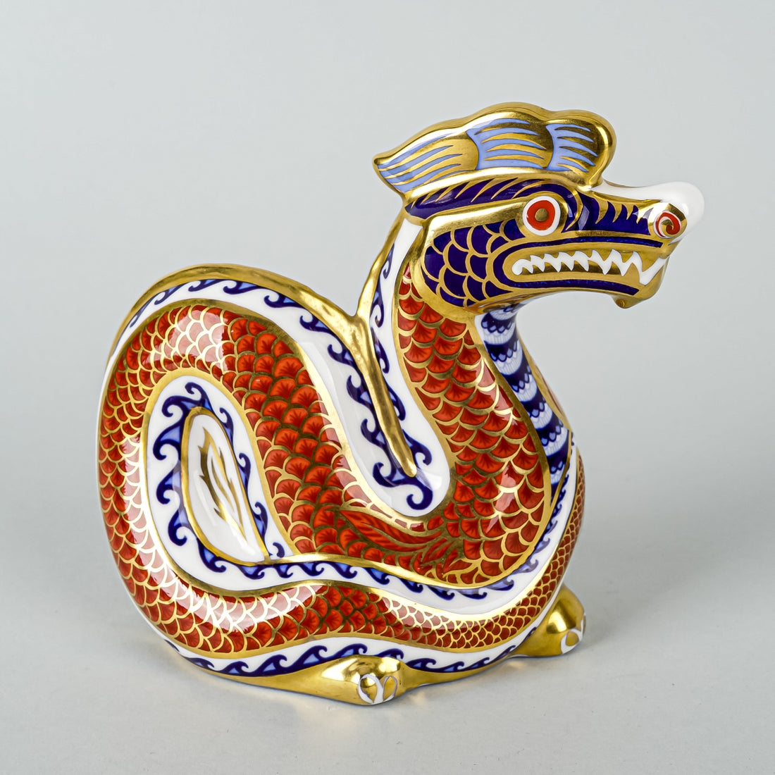 ROYAL CROWN DERBY Paperweight Dragon