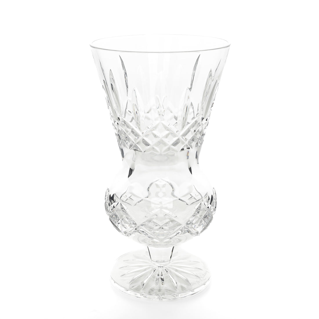 WATERFORD Lismore Thistle Vase
