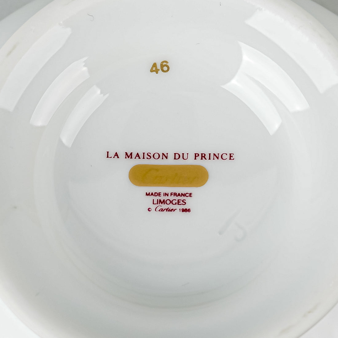CARTIER La Maison Du Prince Covered Sugar Bowl