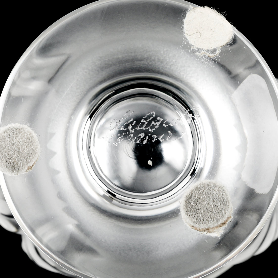 LALIQUE Tete De Lion Table Lighter