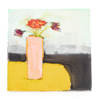 Robin Grindley (Canadian 20th C.) Flowers In Vase