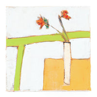 Robin Grindley (Canadian 20th C.) Flowers In Vase