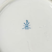 HEREND Pink Rose Bread And Butter Plates Set Of 4