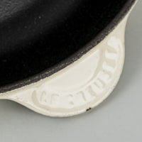 LE CREUSET Enamel Cast Iron 28cm Skillet - White