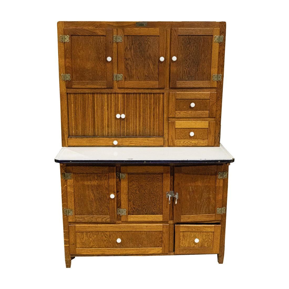 FREEZO KITCHENETTE Vintage Oak Hoosier