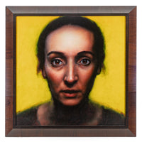 Unknown Artist  - Portrait On Yellow Ground