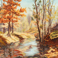 Charles E. Hasselfeldt (Canadian 20thC) "The Valley Creek"