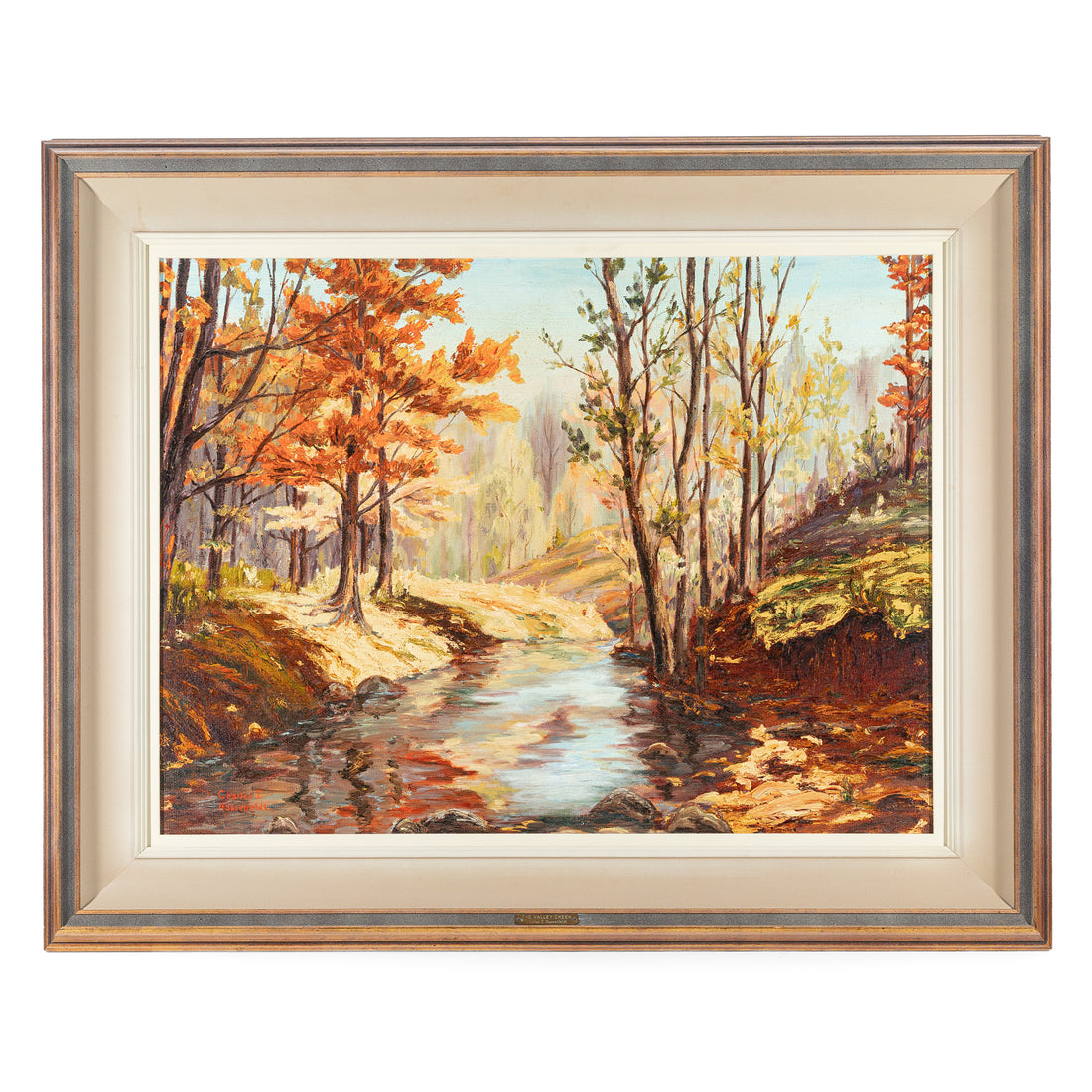 Charles E. Hasselfeldt (Canadian 20thC) "The Valley Creek"