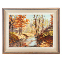 Charles E. Hasselfeldt (Canadian 20thC) "The Valley Creek"