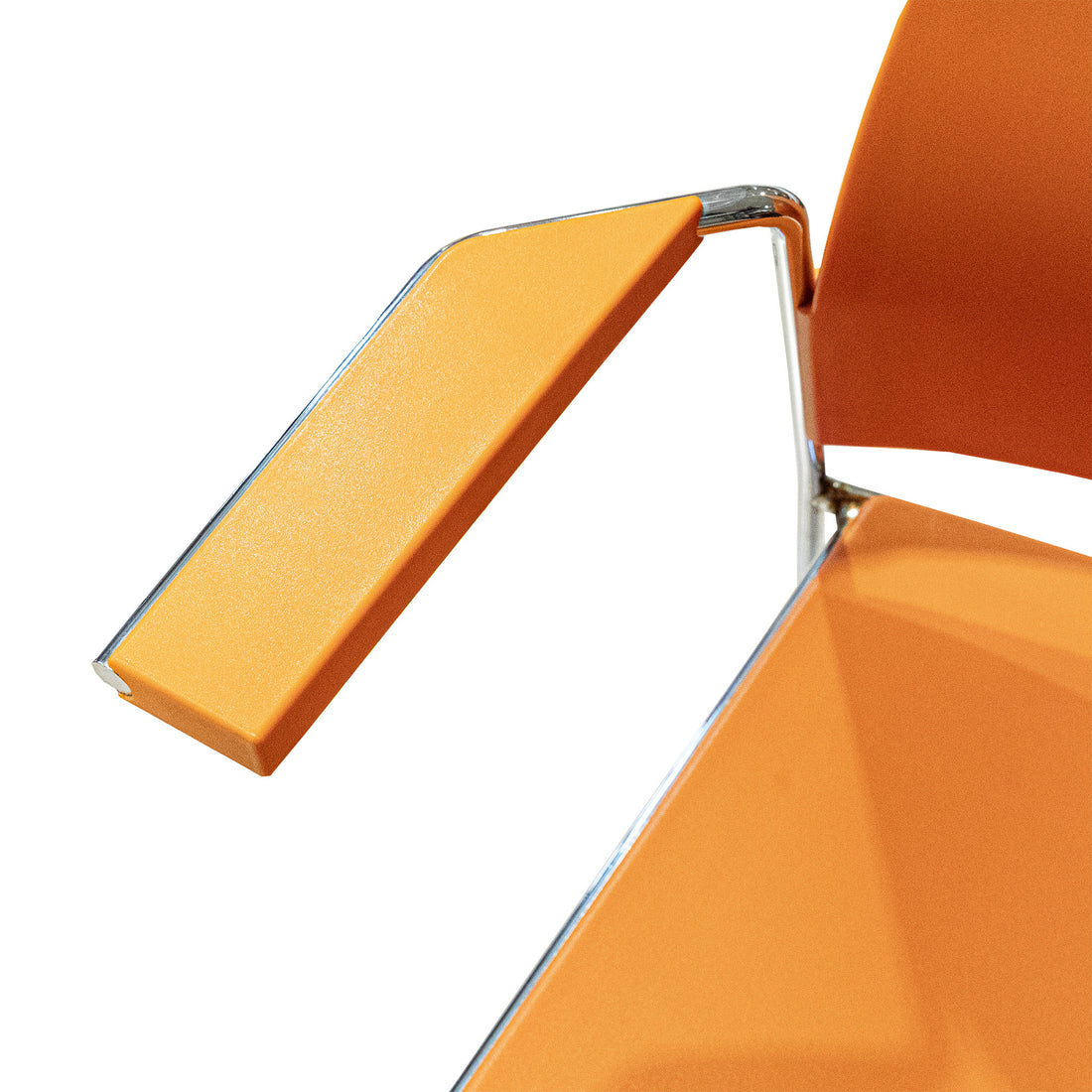 ALL SEATING Tuck Guest Chairs Orange Set of 4