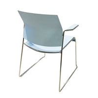 ALL SEATING Tuck Guest Chair Blue