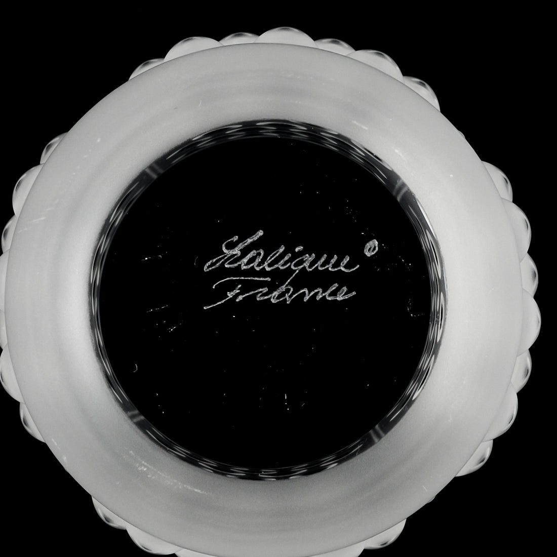 LALIQUE Mossi Clear Votive Candle Holder
