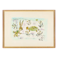 Alfred Birdsey (Bermuda 1912-1996) Hare & Turtle