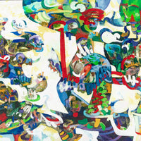 Ehrling White (Canadian) Abstract Composition