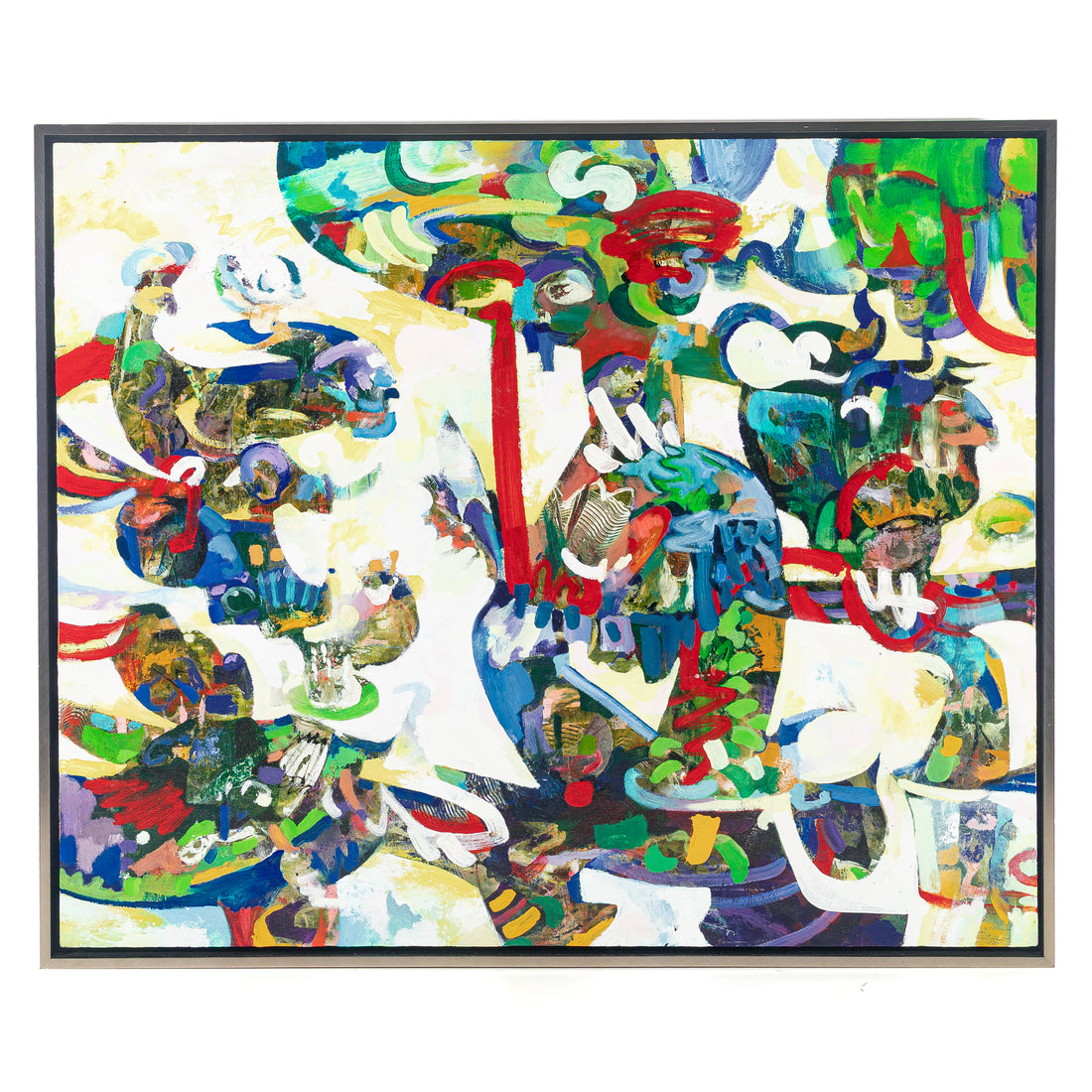 Ehrling White (Canadian) Abstract Composition