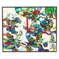 Ehrling White (Canadian) Abstract Composition