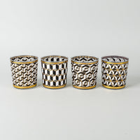 JONATHAN ADLER Versailles Cocktail Glasses Set Of 4