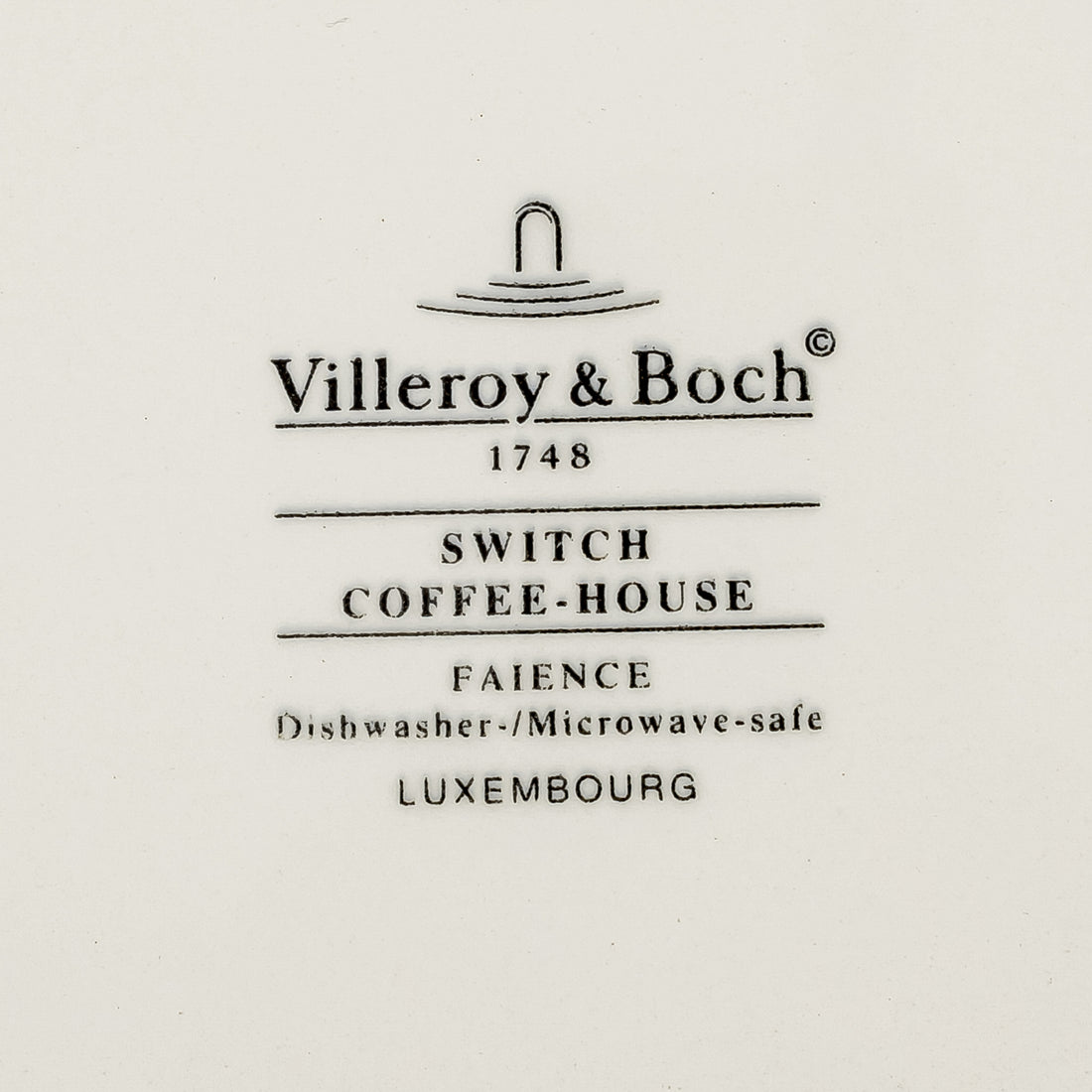 VILLEROY & BOCH Coffee-House Switch Platter