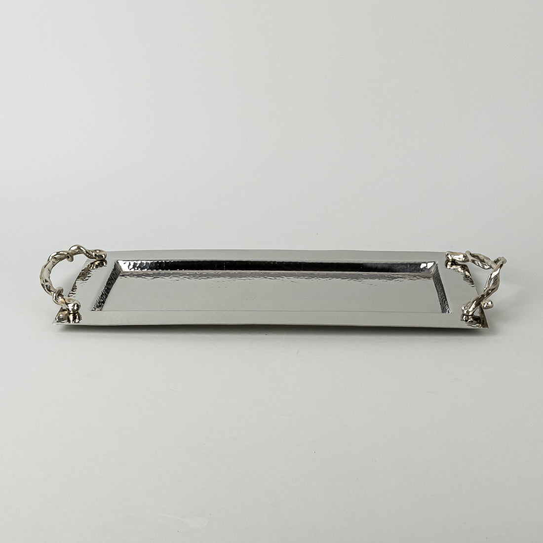 MICHAEL ARAM Wisteria Hammered Stainless Steel Tray