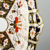 ROYAL CROWN DERBY Traditional Imari 2451 Cake Plate