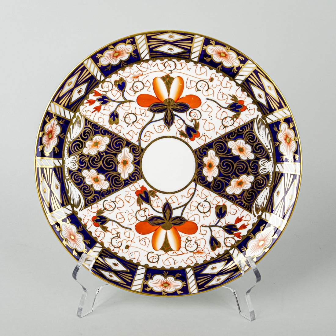 ROYAL CROWN DERBY Traditional Imari 2451 Serving Plate