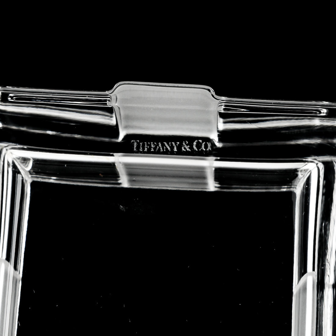 TIFFANY & CO Crystal Covered Gift Box w/Bow Tinket Box