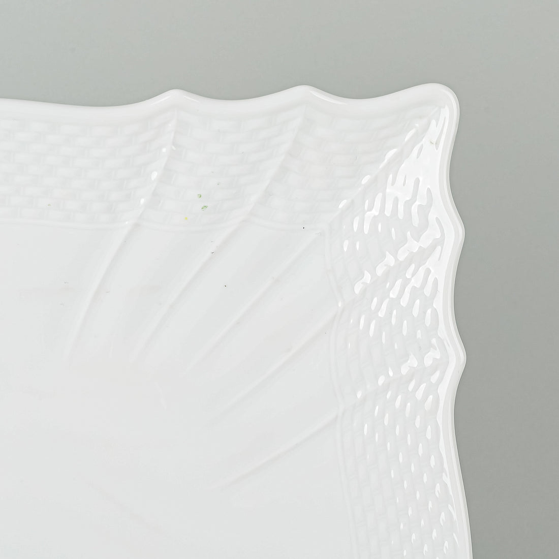 RICHARD GINORI Bianco Vecchio White Square Platter