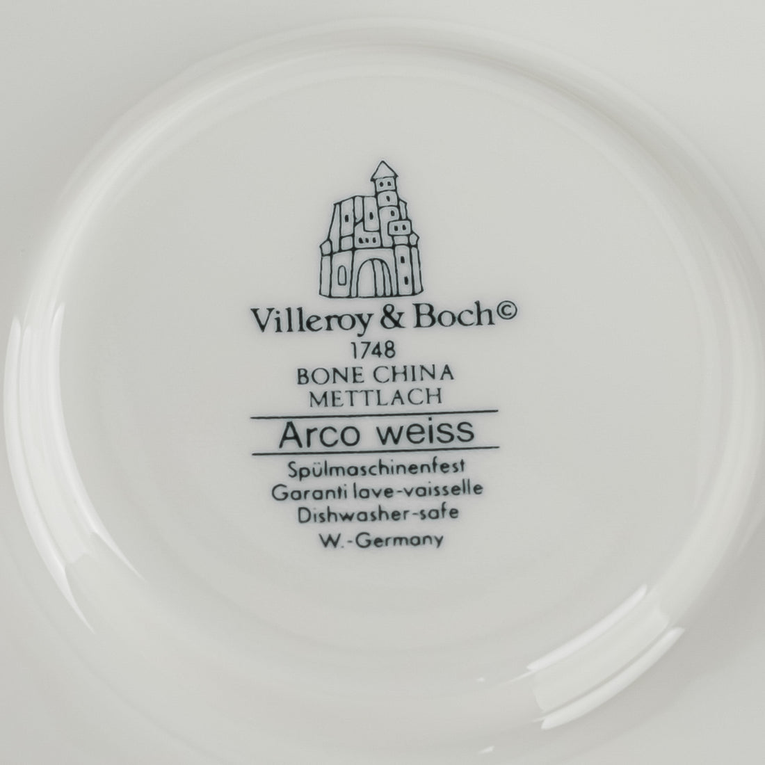 VILLEROY & BOCH Acro Weiss Coffee Pot With Lid And Warming Stand