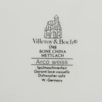 VILLEROY & BOCH Acro Weiss Covered Serving Dish