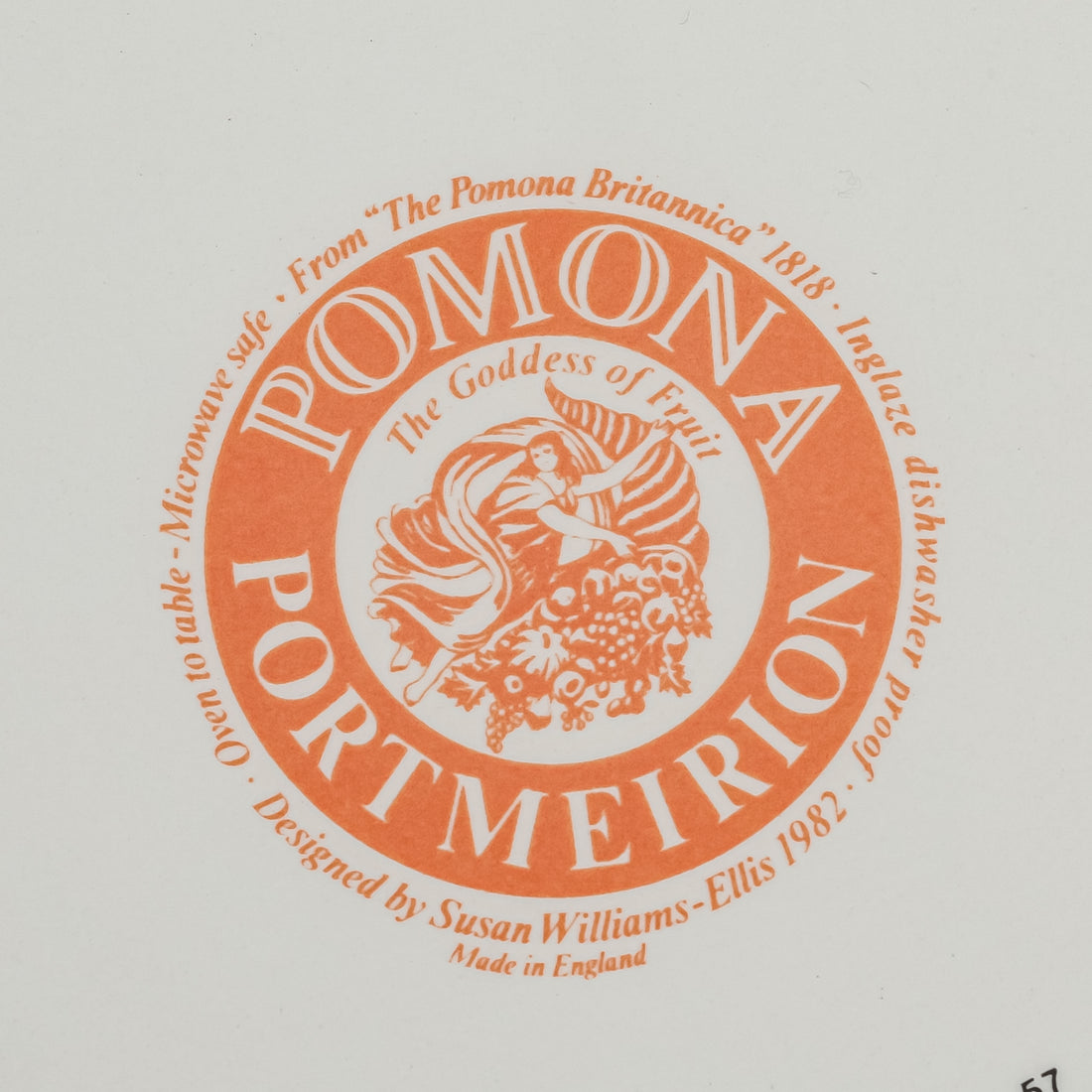 PORTMEIRION Pomona Round Covered Casserole