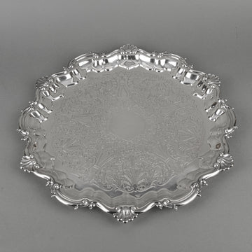 CDN SILVER CO Sheffield Reproduction Silverplate Tray