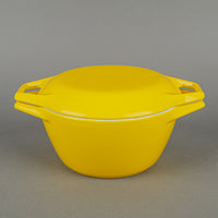 COPCO Michael Lax D1 Enamel Cast Iron Covered Casserole - Yellow