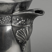SIMPSON, HALL MILLER & CO Quadrulpe Plate Silverplate Water Jug