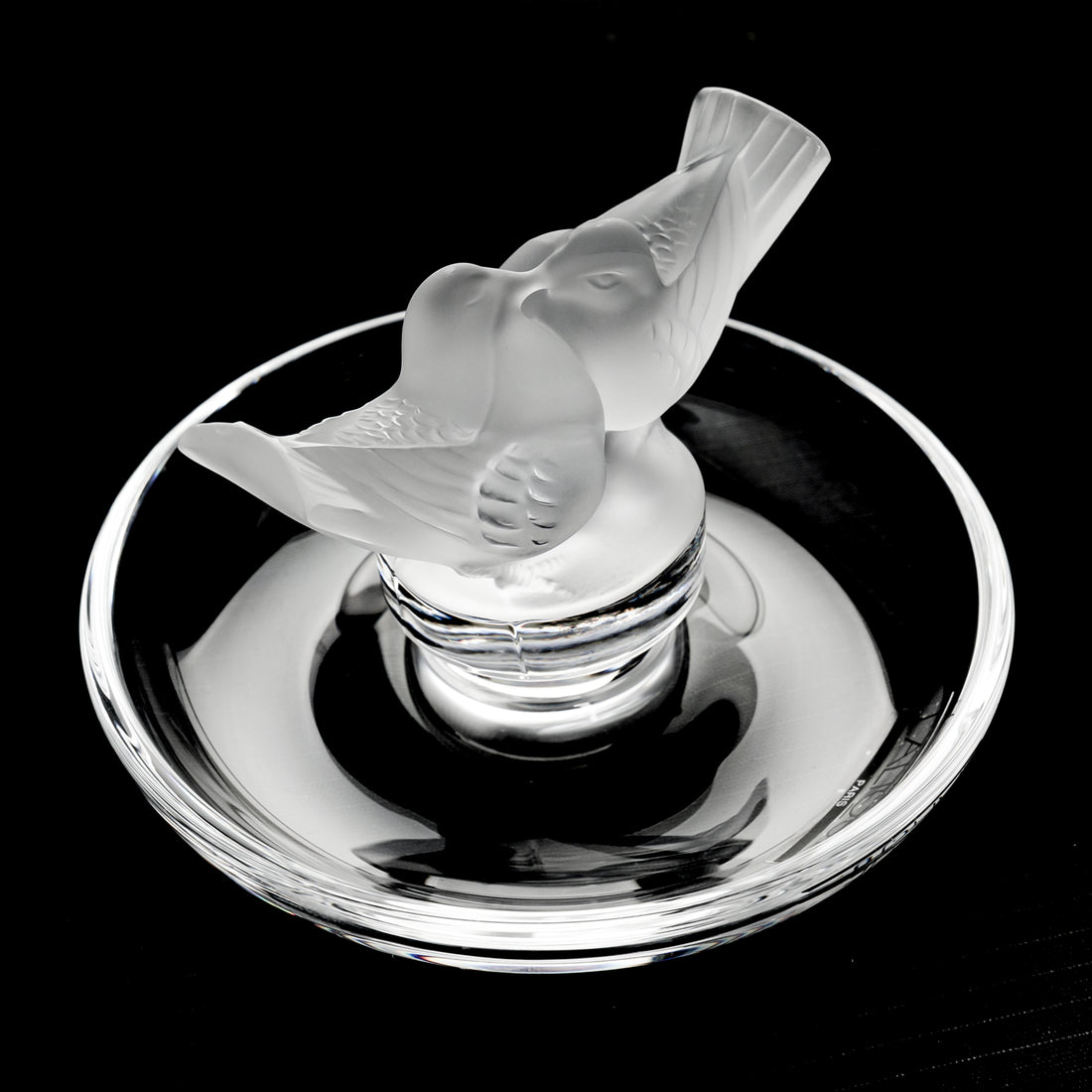 LALIQUE Colombes/Lovebirds Ring Tray - Around The Block
