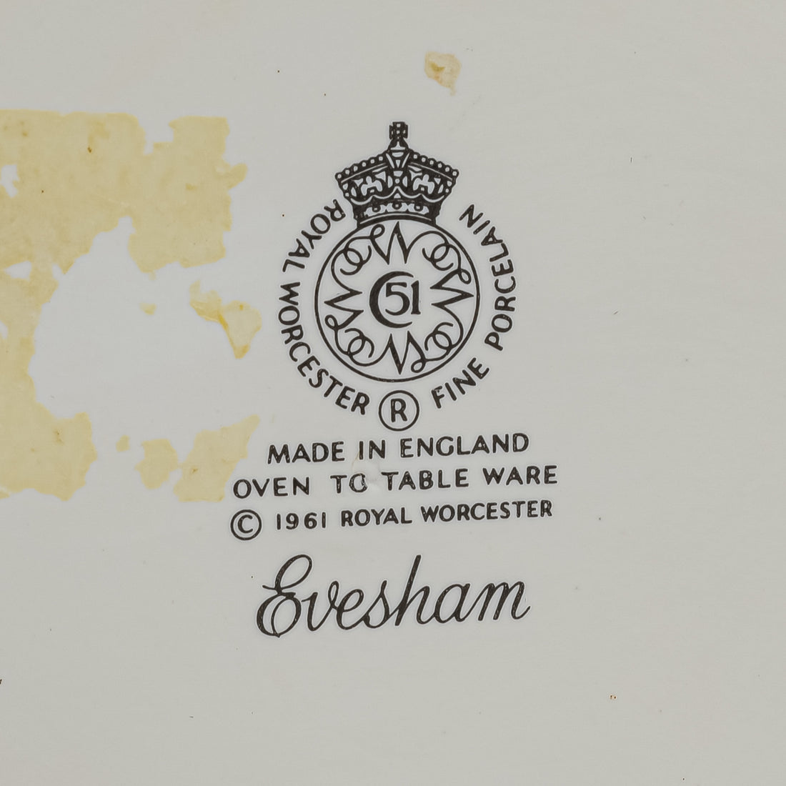 ROYAL WORCESTER Evesham Canisters Set Of 4