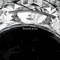 TIFFANY & CO Crystal BAMBOO Bowl