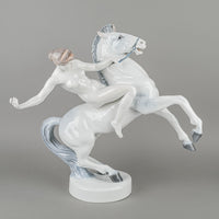 ROSENTHAL Anton Grath Figurine Amazone On Horse 519/52