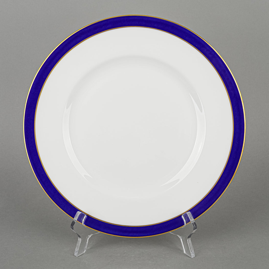 COALPORT Carlton Blue Dinner Plates Set Of 4