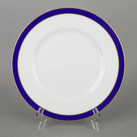 COALPORT Carlton Blue Dinner Plates Set Of 4