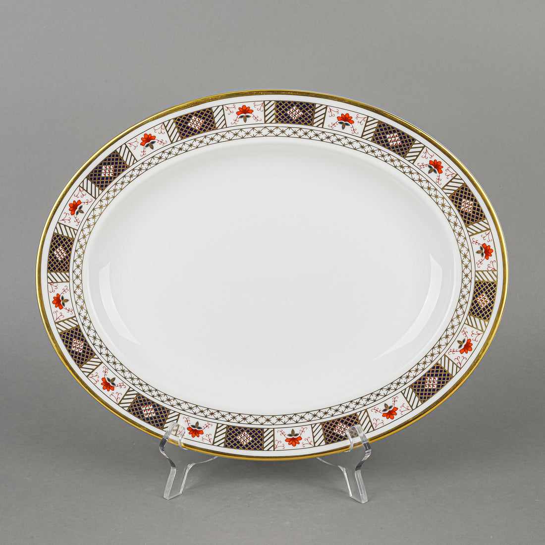 ROYAL CROWN DERBY Derby Border A1253 Platter